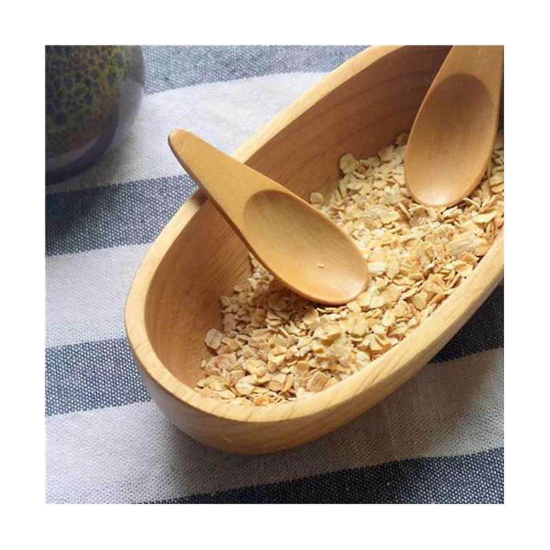 10Pcs Mini Wooden Spoon Condiments Spoon with Short Handle,for Coffee Loose Tea Leaves Milk Powder