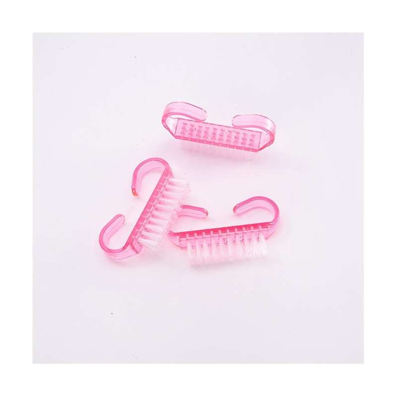 10pcs Nail Cleaning Brushes Multicolor Hand Fingernail Brush Cleaner Scrubbing Kit Pedicure for Toe
