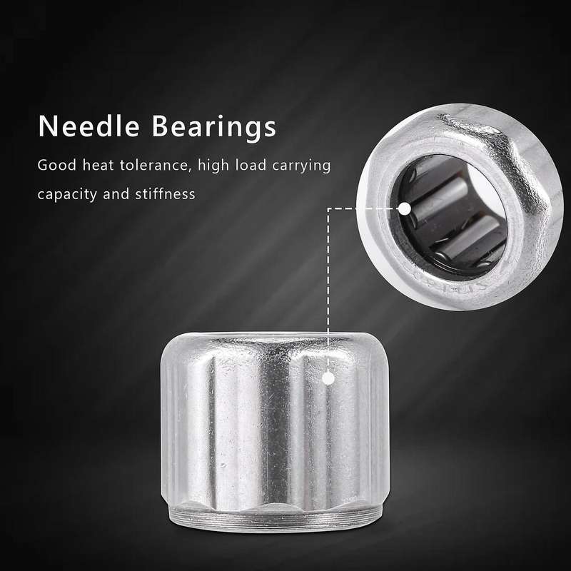 10Pcs Needle Bearing HF081412 Outer Ring Octagon One-Way Needle Roller Bearing 8X14X12mm for Manufac
