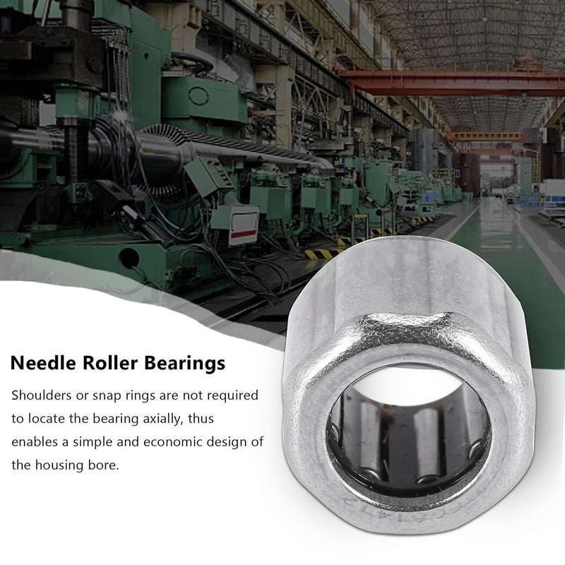 10Pcs Needle Bearing HF081412 Outer Ring Octagon One-Way Needle Roller Bearing 8X14X12mm for Manufac