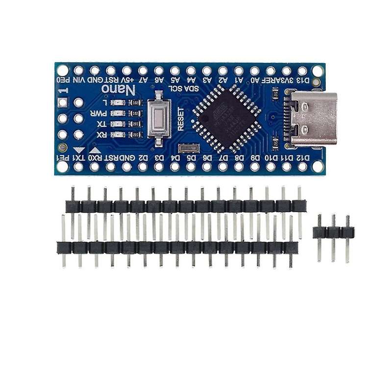 10Pcs Nano 3.0 Type-C with the Bootloader Compatible Nano Controller for CH340 Driver 16Mhz ATMEGA3