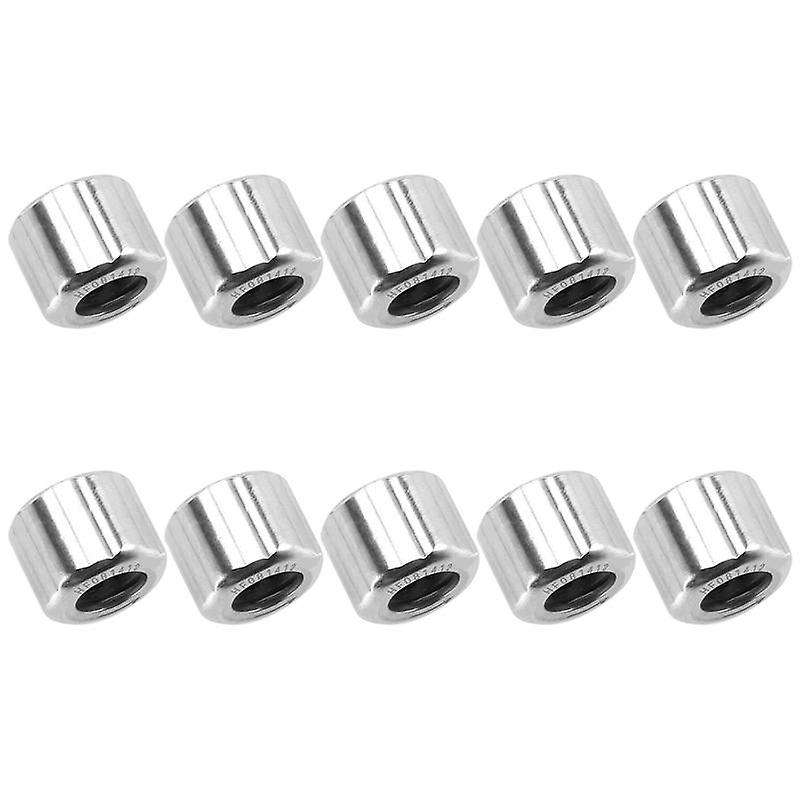10Pcs Needle Bearing HF081412 Outer Hexagonal One-Way Needle Roller Bearing 8X14X12mm for Manufactur