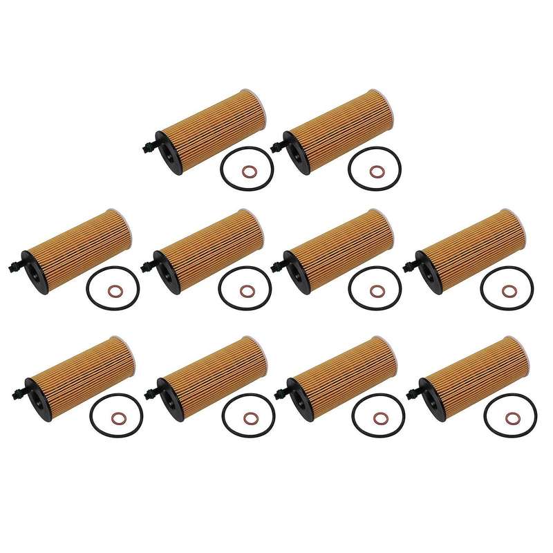 10Pcs Oil Filter for F20 F30 F18 E84 X1 X3 X4 X5 X6 for MINI R56 / R60 /R57 11428507683 PH73