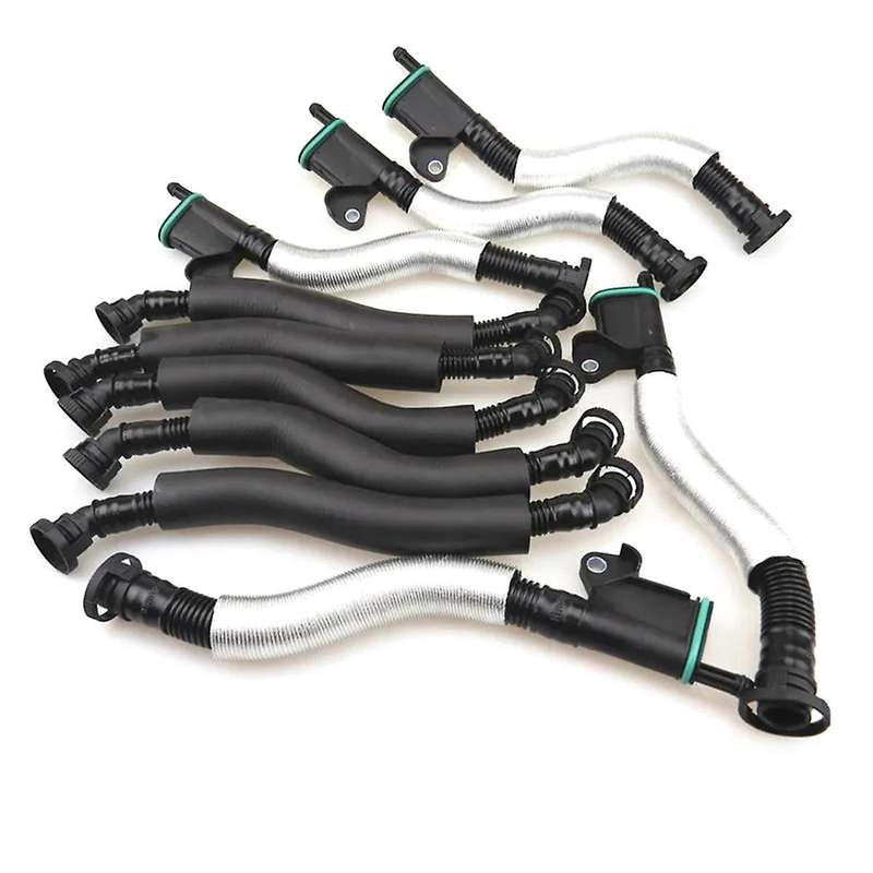 10pcs Pcv Oil Water Separator Vent Hose Combination for Q5 A3 A4 Golf Seat Toledo 06j103221b 06h103