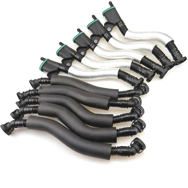 10pcs Pcv Oil Water Separator Vent Hose Combination for Q5 A3 A4 Golf Seat Toledo 06j103221b 06h103