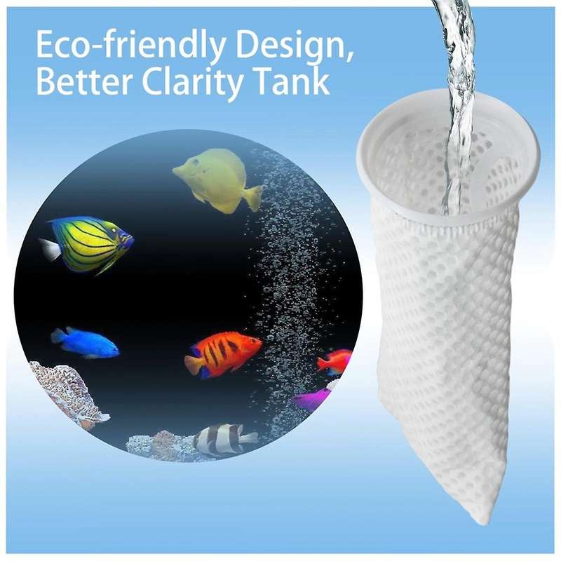 10PCS Premium 4-Inch Ring Filter Socks for Aquariums: Enhanced Clarity and Durability