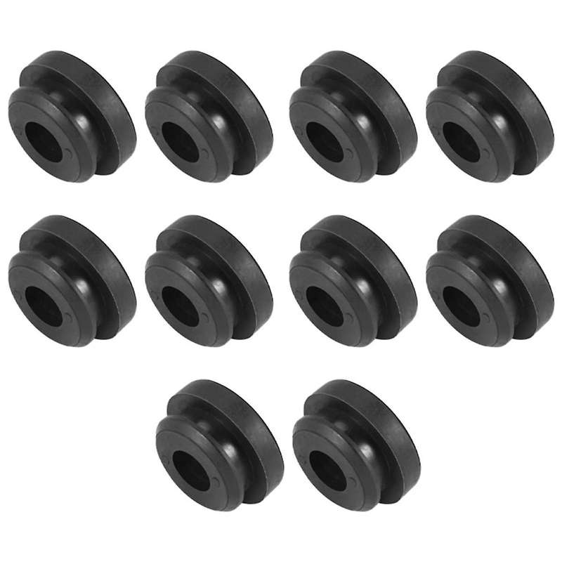 10pcs Radiator Assembly Upper Insulator Mounts Bushing Rubber Black Fit for Accord 74173-SJ4-000