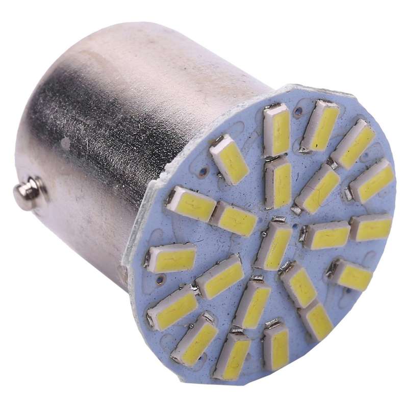 10Pcs RED 12V P21W 1141 1156 BA15S 1206 22SMD Led Tail Turn Signal Light Bulbs