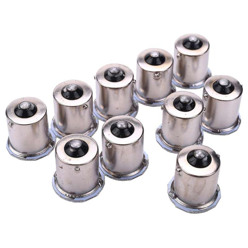 10Pcs RED 12V P21W 1141 1156 BA15S 1206 22SMD Led Tail Turn Signal Light Bulbs