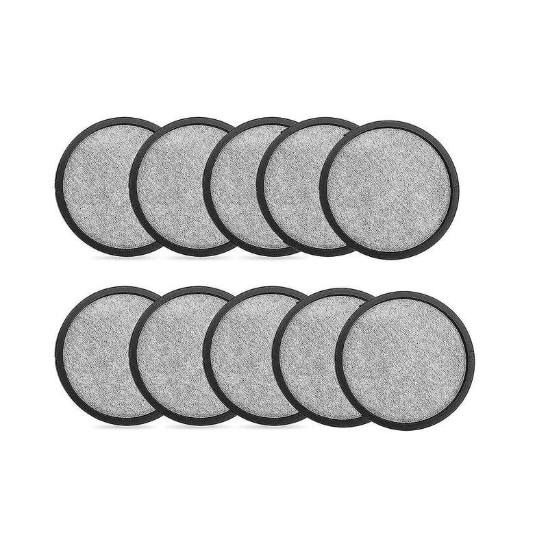 10pcs Replacement Charcoal Water Filter Discs for Coffee Machines