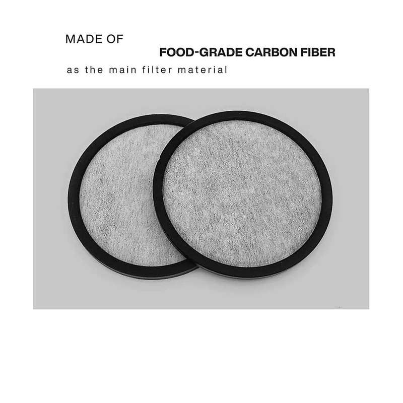 10pcs Replacement Charcoal Water Filter Discs for Coffee Machines