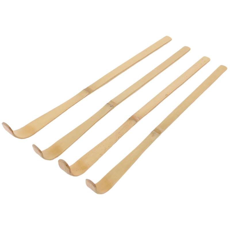 10Pcs Retro Natural Bamboo Matcha Scoop Tea Tools Matcha Spoon Japanese Tea Ceremony Tools Matcha T