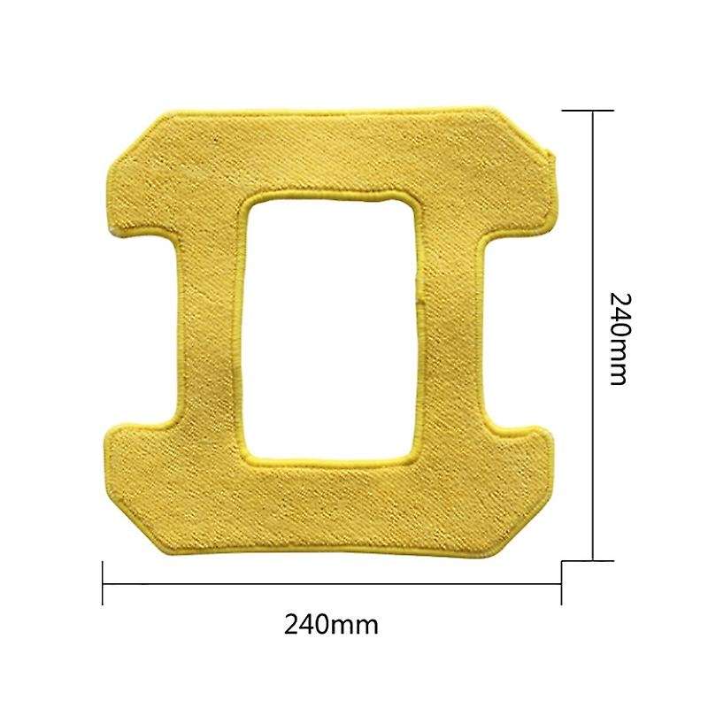 10Pcs Rubbing Mop Pads Compatible Hobot 298 Window Cleaning Robot