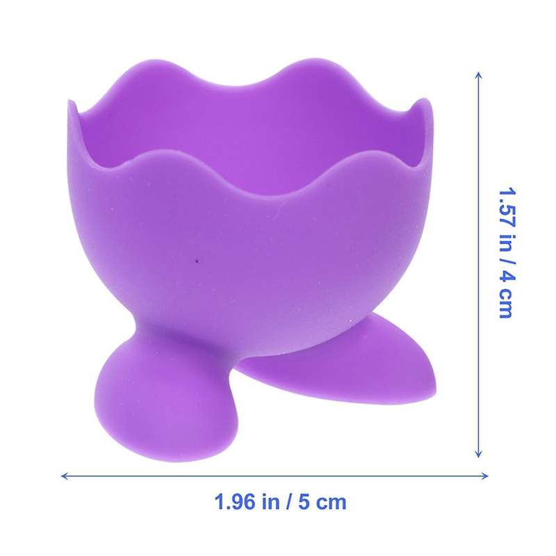 10Pcs Silicone Egg Cups Stands Holders for Serving Hard and Soft Boiled Eggs,Kitchen Cooking Tool Eg