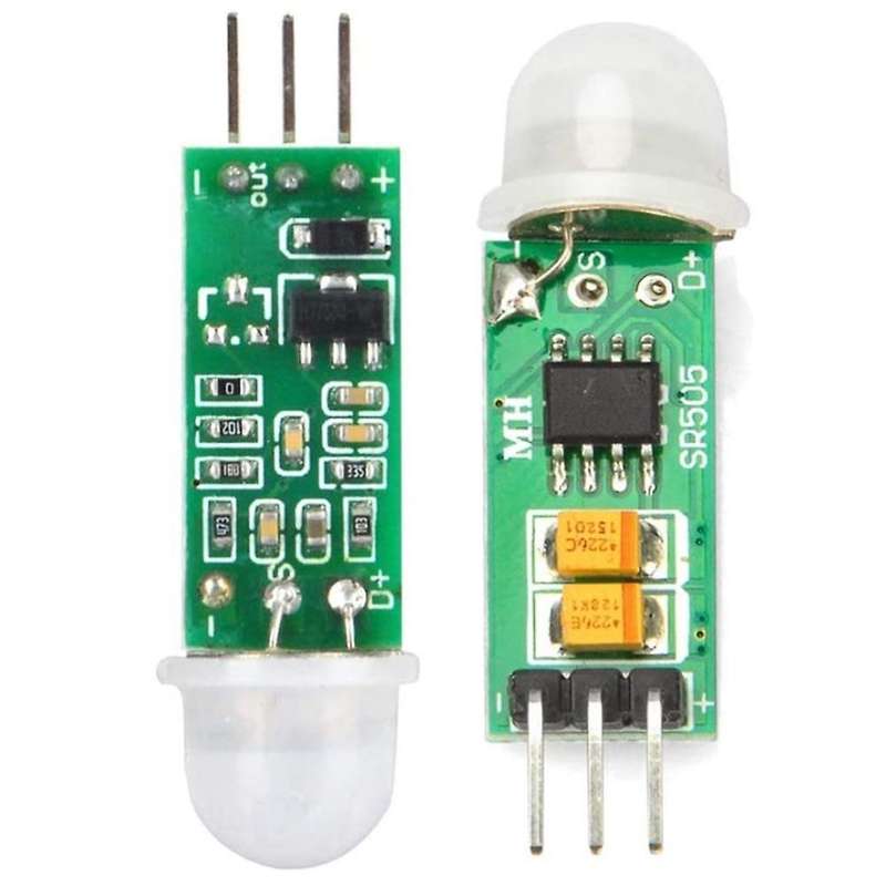 10PCS -SR505 Mini Human Body Sensing Module PIR Motion Detector Switch Module High Power Digital Mea