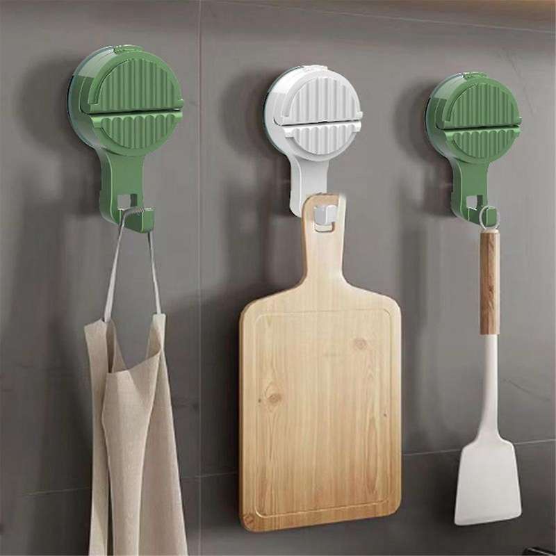 10pcs Strong Vacuum Suction Cup Hooks Hanger for Shower, Glass Door Window Christmas Wreath Hanger