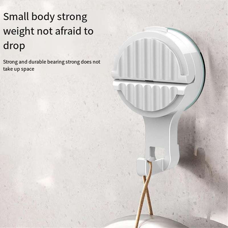 10pcs Strong Vacuum Suction Cup Hooks Hanger for Shower, Glass Door Window Christmas Wreath Hanger