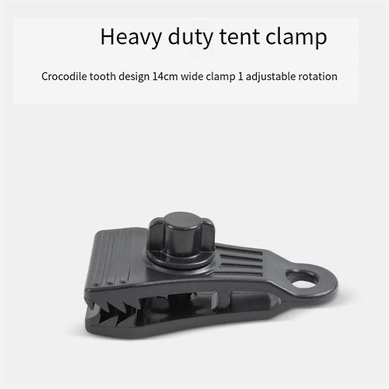 10pcs Tarp Clips Heavy Duty Lock Grip Tarp Clamps Pool Cover Clips Tent Fasteners Holder for Awnings