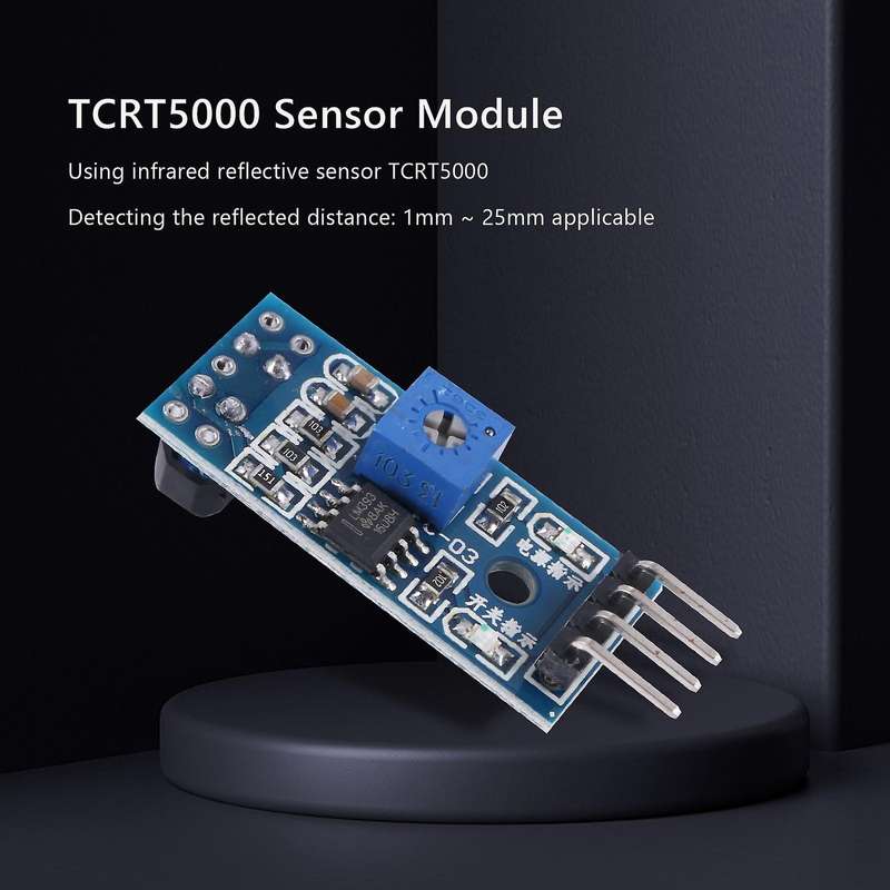 10PCS TCRT5000 Infrared Reflective Sensor Module IR Track Photoelectric Switch for Smart Car Robot