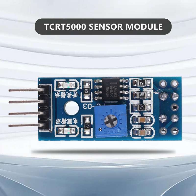 10PCS TCRT5000 Infrared Reflective Sensor Module IR Track Photoelectric Switch for Smart Car Robot