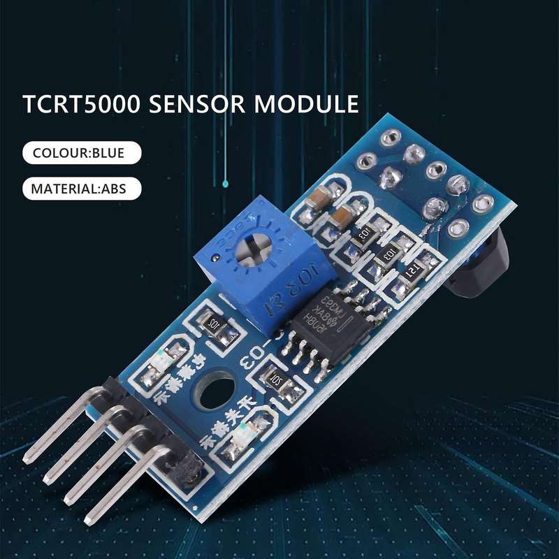 10PCS TCRT5000 Infrared Reflective Sensor Module IR Track Photoelectric Switch for Smart Car Robot