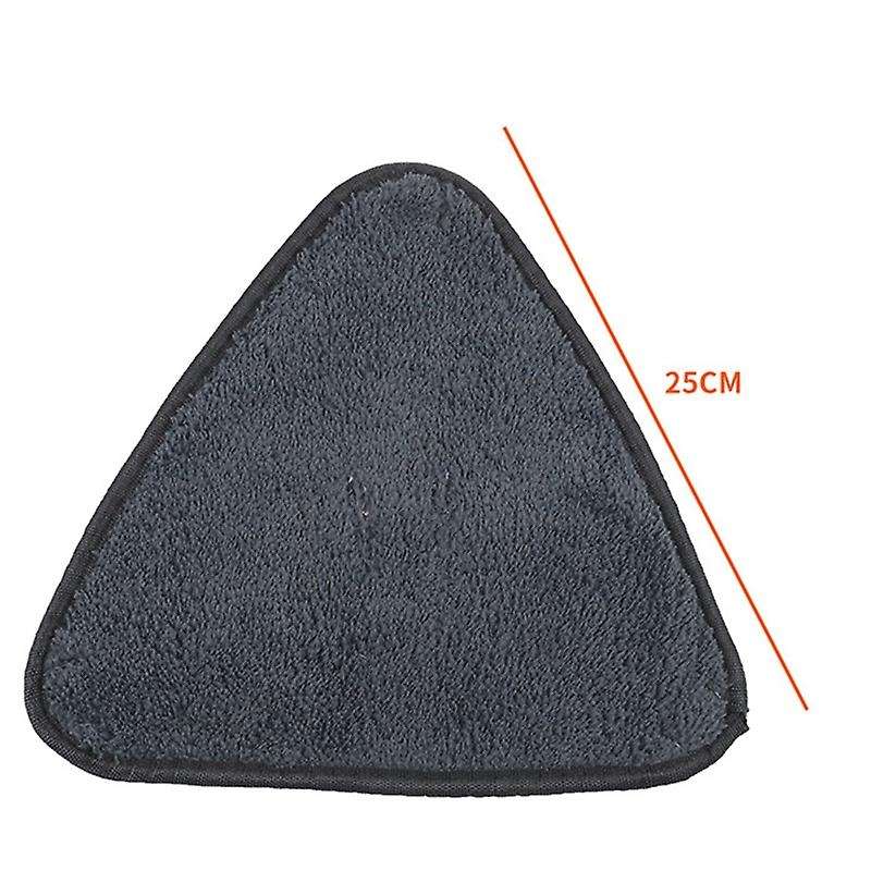 10pcs Triangle Microfiber Cloth Dust Mop Replacement Head Pads Glass Cleaning Microfiber Sweeping Ra
