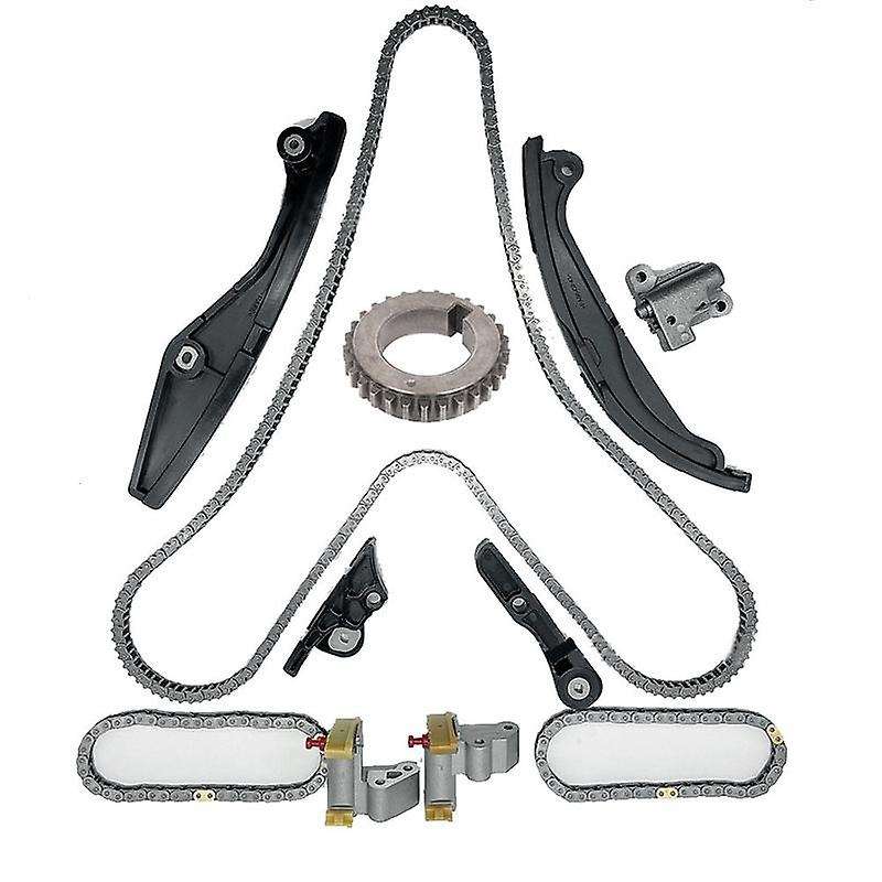 10Pcs Timing Chain Kit for Explorer Taurus MKS 3.5L 10-19 Tensioner Guide Rail BA5Z6M256A 7T4Z6268CA