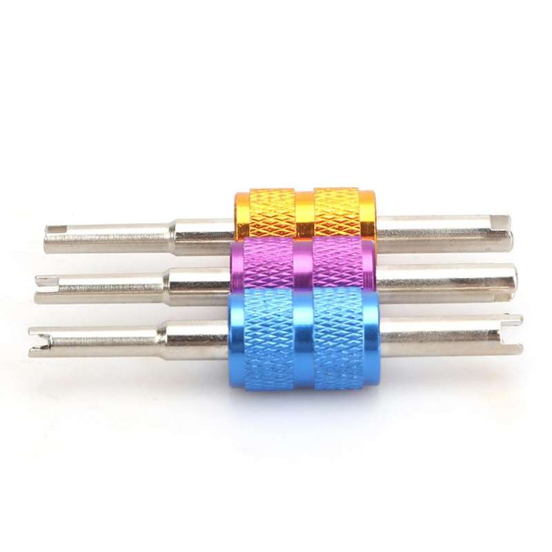 10Pcs Valve Core Wrench Tyre Valve Core Removal Tool Air Conditioning Repair Tool Car Motor Bike Rep