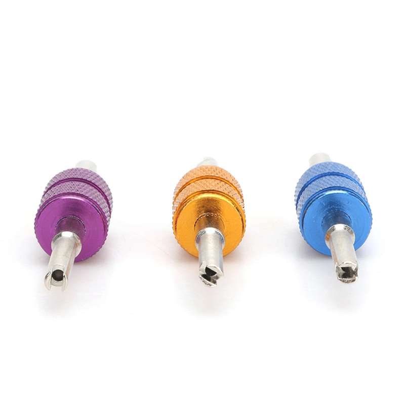 10Pcs Valve Core Wrench Tyre Valve Core Removal Tool Air Conditioning Repair Tool Car Motor Bike Rep