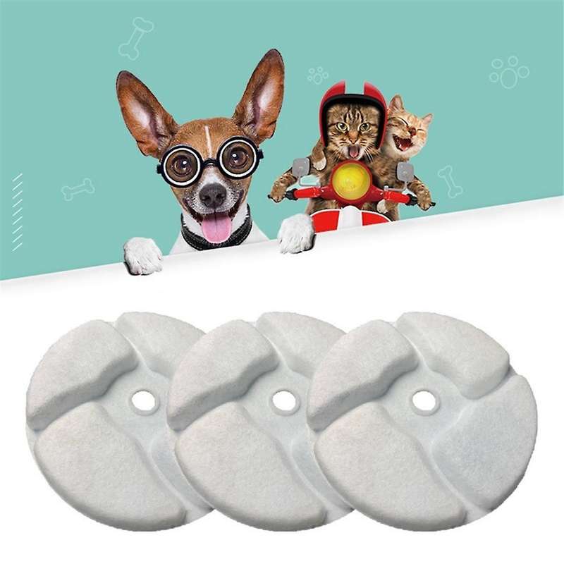 10PCS Water Fountain Filter for Pet Water Fountains Eversweet 2S/3/3 Pro,Eversweet Solo/Solo SE, Rep
