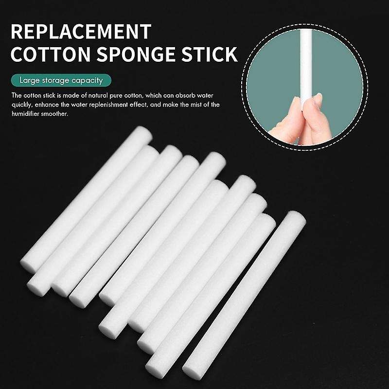 10Pcs/Pack Humidifier Filter Replacement Cotton Sponge Stick Compatible Usb Humidifier Aroma Diffuse