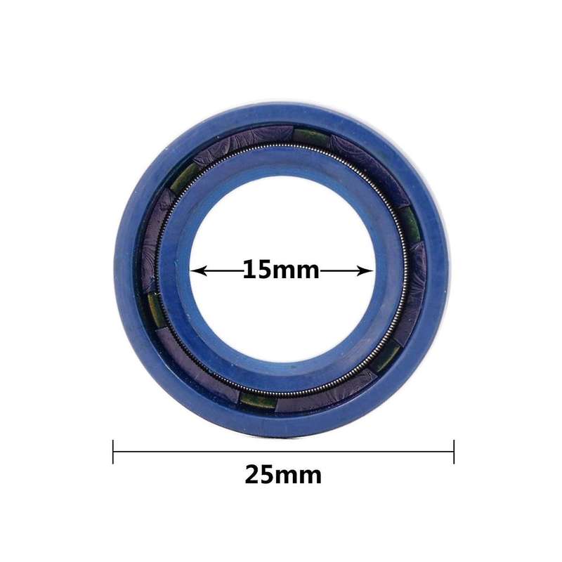 10-Piece Chainsaw Blue Oil Seal Chain Saw Set is Suitable for MS170 180 Parts Tool Oil Seal Ring