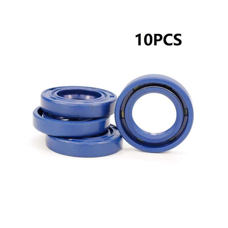 10-Piece Chainsaw Blue Oil Seal Chain Saw Set is Suitable for MS170 180 Parts Tool Oil Seal Ring