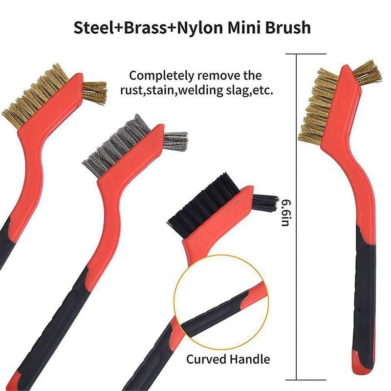 10-piece Car Details Brush Set Long Soft Wheel Brush Car Wash Details Brush Ultra-fine Fiber Cleani
