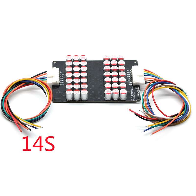 10S 11S 12S 13S 14S Active Equalizer Balancer Lifepo4 LTO Battery Energy Equalization Capacitor BMS