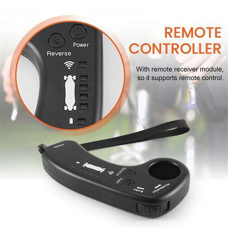10s 24/36v Dual Belt Hub Motor Drive Esc 2.4g Remote Control Motor Electric Skateboard Longboard Con