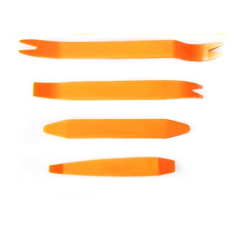 10Set Plastic Pry Plate Car Door Clip Panel Decoration Removal Tool Dashboard Removal Tool Navigati