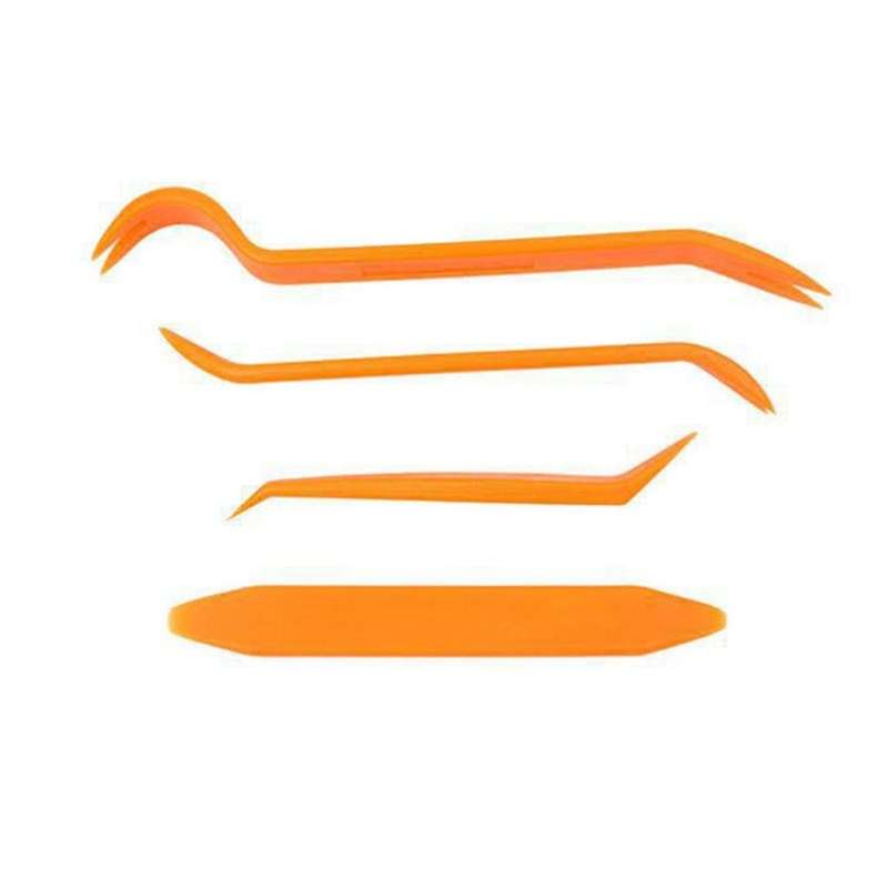 10Set Plastic Pry Plate Car Door Clip Panel Decoration Removal Tool Dashboard Removal Tool Navigati