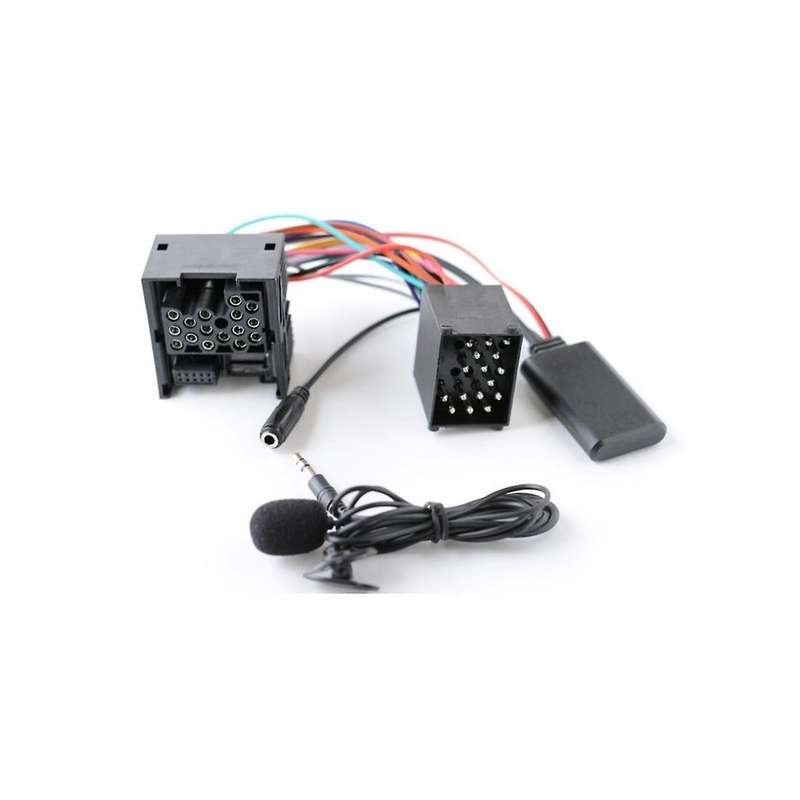 10Pin Stereo Bluetooth AUX Adapter Car Stereo Media Jack Compatible for E46