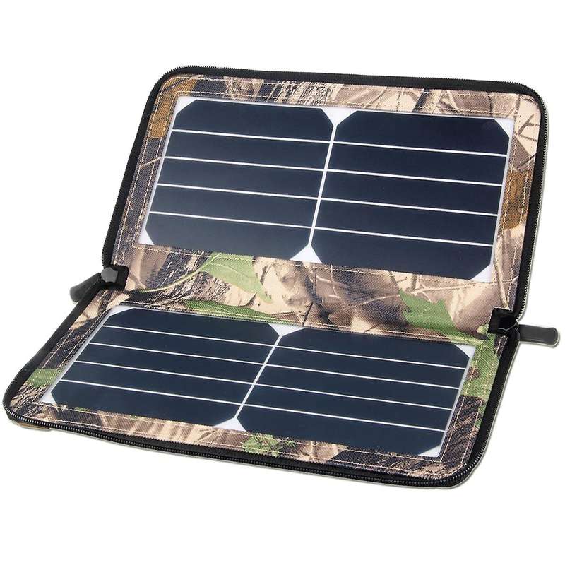 10W Solar Panel Usb Output Waterproof Portable Foldable Solar Charging Board for Travel Camping Outd