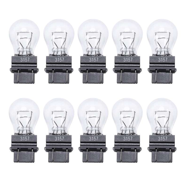 10x 3157 Bright Light Bulbs Tail Brake Backup Reverse S8 Signal Lamp