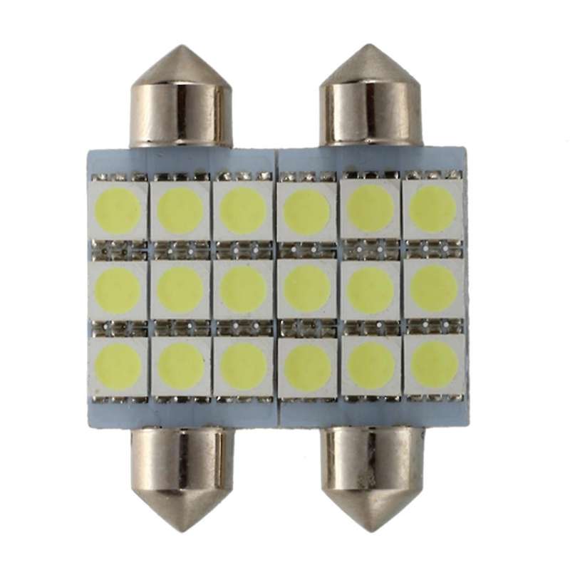 10x 5050 Smd 9 Led 42mm Car C5w Festoon Dome Map Interior Bulb Light Lamp Dc 12v