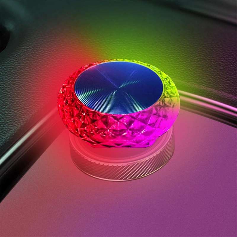 10x Car Usb Ambient Light Mini Led Interior Decorative Lamp for Party Dj Vehicle Universal Auto B