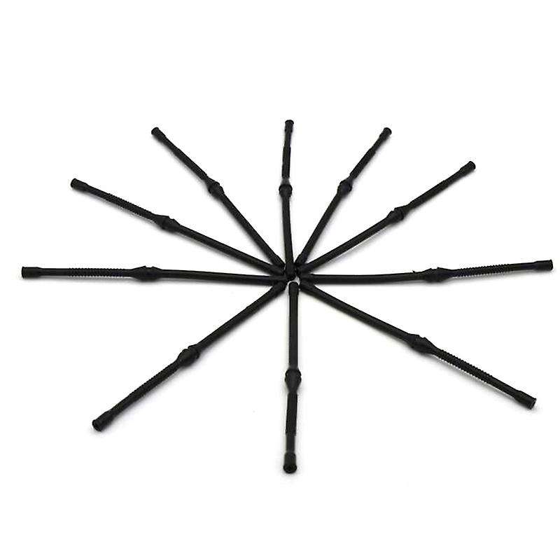 10x Black Fuel Hose Pipe for Chinese Chainsaw 4500 5200 45cc 52cc 58cc Mt-9999 Plastic Fuel Hoses P