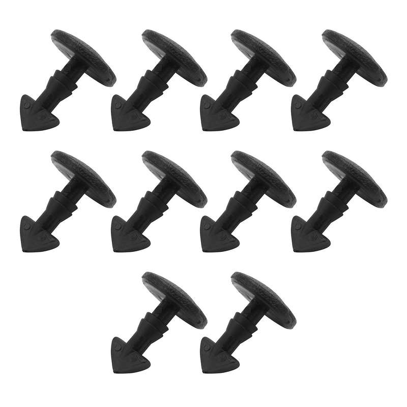 10X DYR500010 Auto Fastener Clips Rear Bumper Tow Cover for Sport 05-13 Discovery 04-13