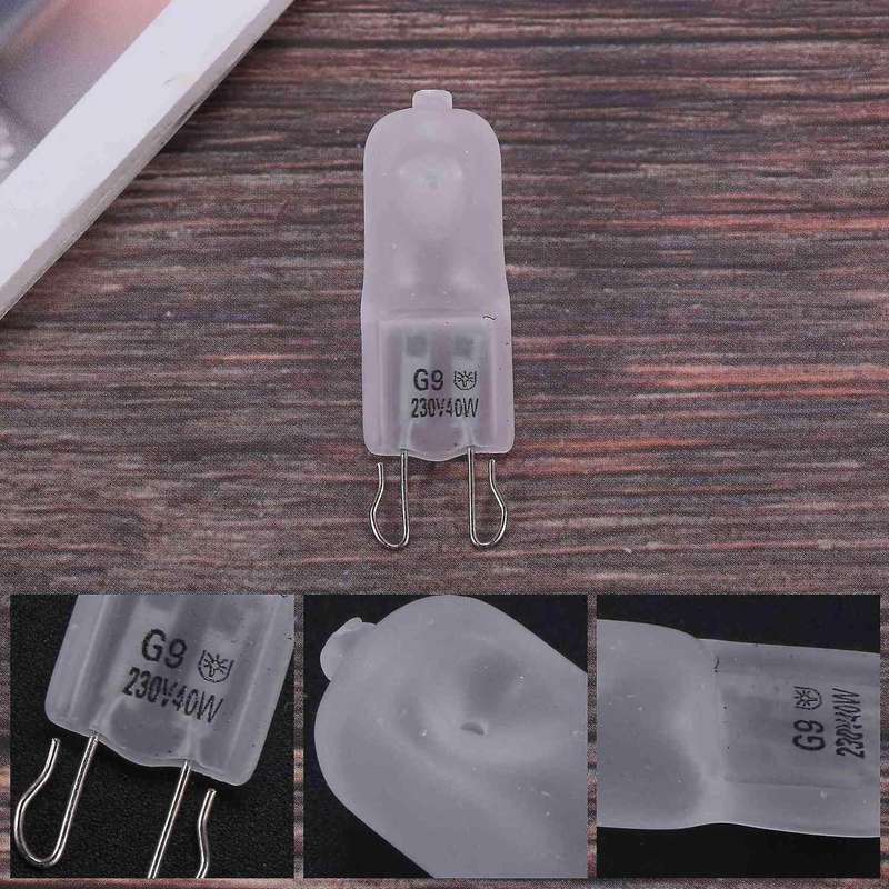 10x G9 Halogen Warm White Office Capsule Frosted Light Bulb Lamp 40w 230v