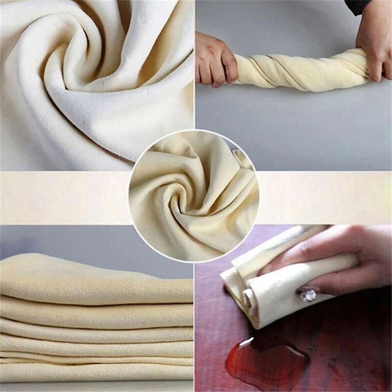 10x Irregular Leaning Cloth Car Washing Towel Water Absorbent Rag Car Cleaning Clean Towels 40x60cm