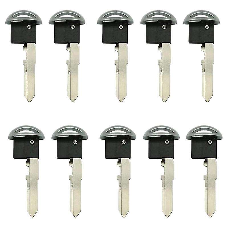 10X Remote Entry Smart Emergency Key Fob Uncut Blade Insert for 3 5 6 5 7 9 MX-5 RX-8