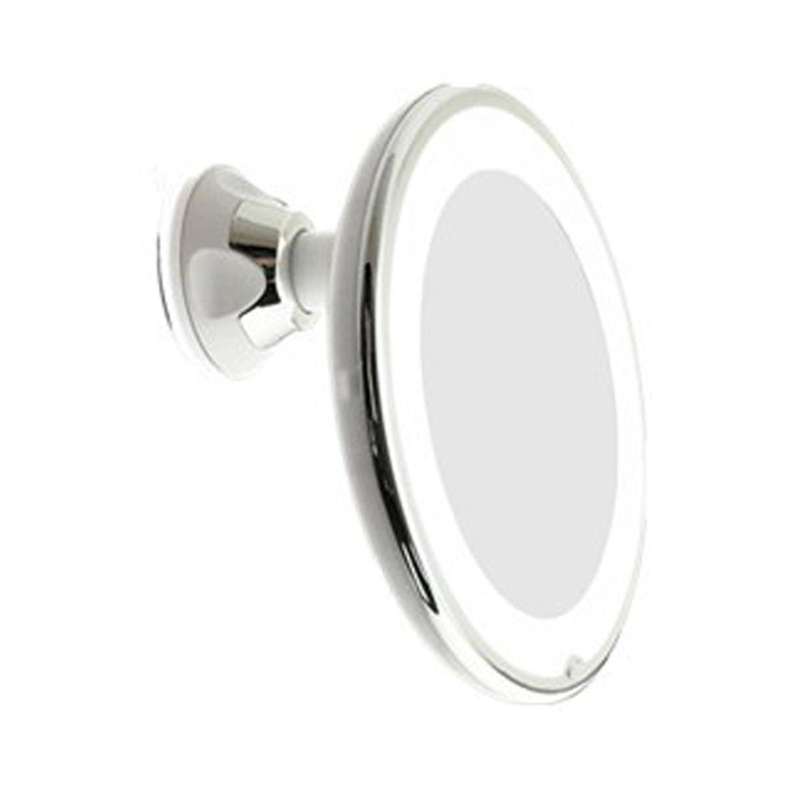 10x Magnifying Mirror with Light Makeup Mirror with Lights Dimmable Led Makeup Mirror for Bathroom B