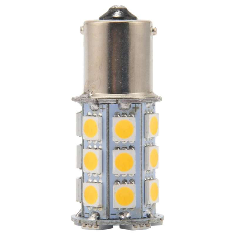10x Warm White 27 Smd Led 1156 1141 1003 Rv Trailer Interior Light Bulbs